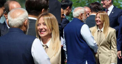 "We are the most famous": Giorgia Meloni to PM Modi at the G7 Summit.