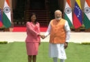 PM Modi and Venezuelan President Rodríguez held bilateral talks at Hyderabad House.