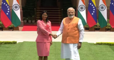 PM Modi and Venezuelan President Rodríguez held bilateral talks at Hyderabad House.