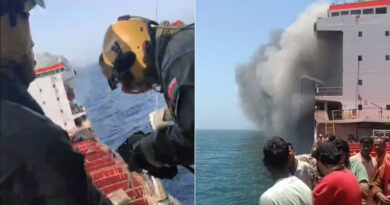 Helicopter Rescue For 24 Indians From Ship Hit By Missile Near Oman