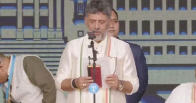 DK Shivakumar takes oath as Karnataka CM with Constitution in hand