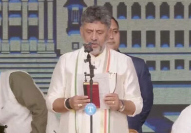 DK Shivakumar takes oath as Karnataka CM with Constitution in hand