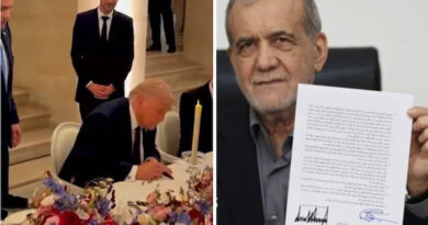 Trump and Pezeshkian digitally signed a US-Iran MoU to end the standoff and reopen the Strait of Hormuz.