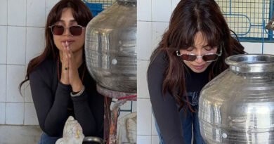 Bhumi Pednekar visited a temple during the month of Sawan; a debate erupted on social media over her offering prayers while wearing sunglasses.