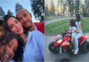 Kim Kardashian spent her summer vacation with her children and Lewis Hamilton; photos caught fans' attention.