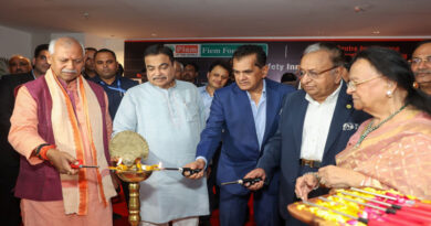 Union Minister Nitin Gadkari visited FIEM's Research and Innovation Centre in Gurugram.