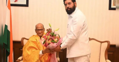 Sharad Pawar's meeting with Eknath Shinde sparks a stir; Team Uddhav objects to the meeting.