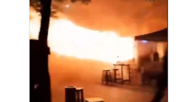 Massive fire at a Bangkok pub; 27 dead, 63 injured; emergency exits found locked.