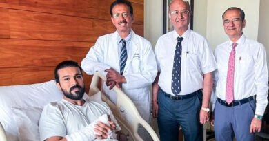 Ram Charan undergoes successful wrist surgery; doctors advise 8 weeks of rest.