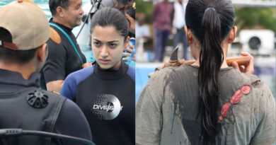 Rashmika Mandanna shot India's 'first female-led' underwater fight scene for 'Mysaa'.