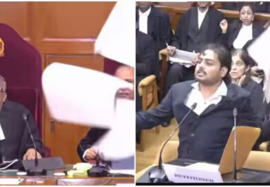 Dramatic outburst in Supreme Court: Complainant throws papers, abuses Chief Justice