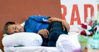 Delhi Police took Sonam Wangchuk, who had been on a hunger strike for 20 days, to the hospital.