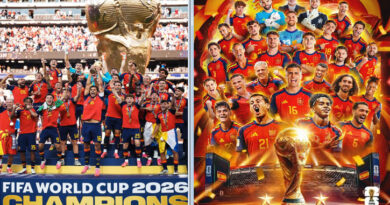 मेसी का सपना टूटा, स्पेन ने अर्जेंटीना को 1-0 से हराकर जीता फीफा वर्ल्ड कप Messi's dream shattered; Spain defeated Argentina 1-0 to win the FIFA World Cup.