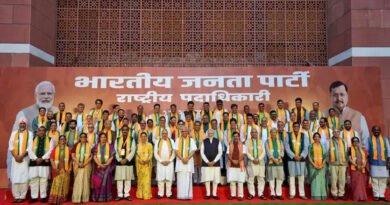 Women given prominent roles in BJP's new national team; photo-op with Modi sends a strong political message