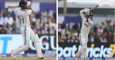 India dominates rain-affected day, 460/9 at stumps; Padikkal scores 167.