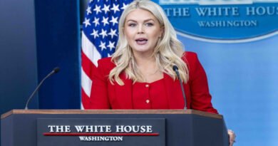 Karoline Leavitt will step down as White House Press Secretary for family reasons.