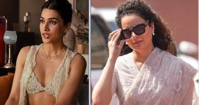 Kangana Ranaut commented on the advertisement, asking, "Who stopped Kriti Sanon from wearing the clothes of her choice?" following remarks about a 'bikini'.