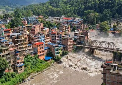 Nepal claims dam failure caused deadly floods; China dismisses the claim.