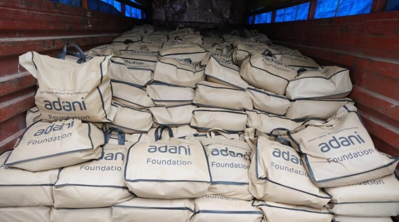 Gautam Adani donates ₹11 crore for Assam flood relief; Adani Foundation extends aid to 8,000 families.