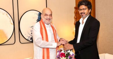 Home Minister Amit Shah meets Tamil Nadu Chief Minister Vijay ahead of a key meeting of southern states.