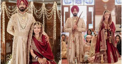 TV actress Charlie Chauhan ties the knot with cricketer Ramandeep Singh.