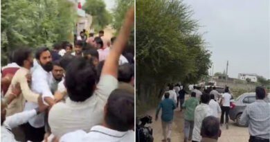 CJP alleges BJP workers attacked during school visit in Rajasthan.