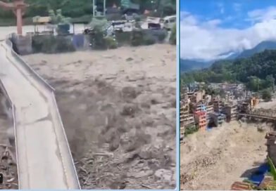 नेपाल में भीषण फ्लैश फ्लड, भारत सेना के C-17 और C-130 विमान राहत सामग्री लेकर तैयार Severe flash floods in Nepal; Indian Army's C-17 and C-130 aircraft ready with relief supplies