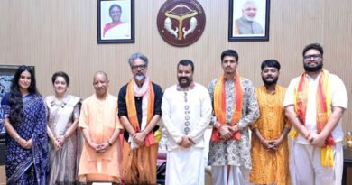 The team behind 'Hanuman Ansh' met Uttar Pradesh CM Yogi Adityanath.