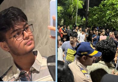 Protests on IIT Bombay campus following student's death; incident involved mobile phone use during an exam