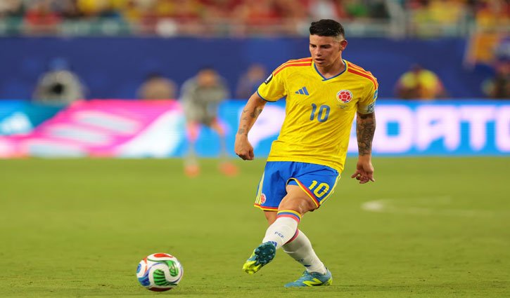 James Rodríguez bids farewell to a brilliant 15-year international football career.