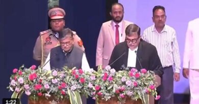 Amidst opposition from the Punjab government, Justice Ashwani Kumar Mishra took the oath as Chief Justice of the Punjab and Haryana High Court.