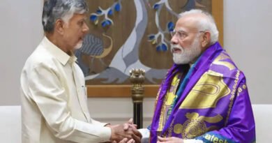 Andhra Pradesh Chief Minister N. Chandrababu Naidu met PM Modi and sought support for the state.