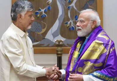 Andhra Pradesh Chief Minister N. Chandrababu Naidu met PM Modi and sought support for the state.