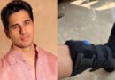 Sidharth Malhotra injured his leg during the shoot