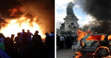 Violent protests in France; thousands take to the streets, 150 police officers injured
