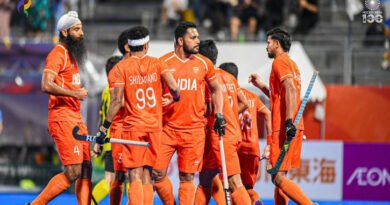 India’s historic ‘Golden Double’ at the Asian Games: Men’s hockey team wins gold by defeating Malaysia 5-1.