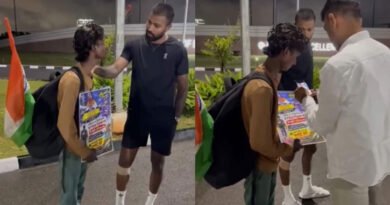 A fan walked all the way from Mumbai to Bengaluru to meet Hardik Pandya; the Indian all-rounder made a heart-winning promise.