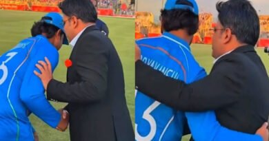 Vaibhav Sooryavanshi touched Jay Shah's feet after winning the Asian Games gold; this special moment of respect has gone viral