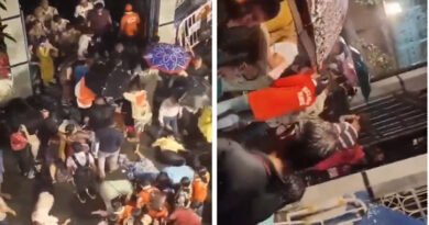 Stampede at a Durga Puja pandal in Kolkata; 19 people dead, 35 injured; the President, the Prime Minister, and several other leaders have expressed their grief.