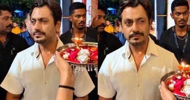 Nawazuddin Siddiqui appeared 'indifferent' during an aarti in a viral video; users criticized him.