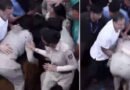 BJP attacks Rahul Gandhi for 'misbehaving' with woman police officer
