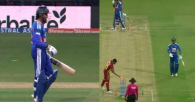 IND vs WI: Tilak Varma's bizarre run-out; fist-bumped Axar Patel in the middle of the pitch